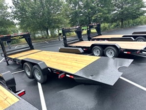 Gooseneck tilt trailer 8k axle for sale